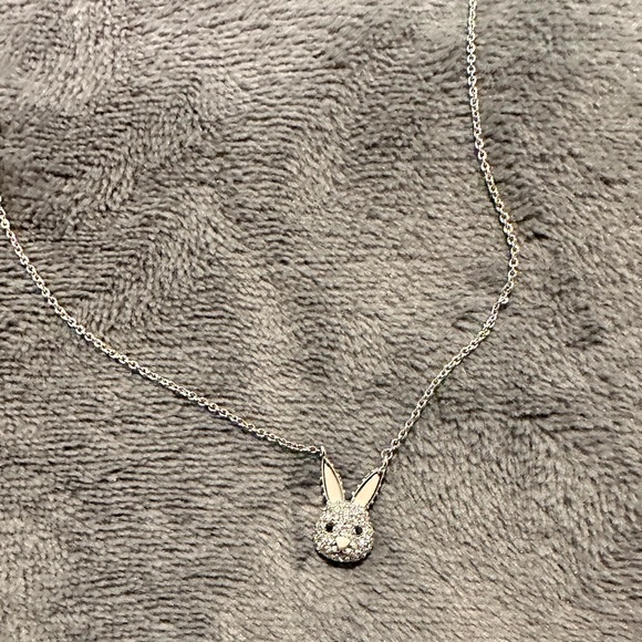 EUC kate spade new york Mini Rabbit Pendant Necklace, 16" - Picture 4 of 5